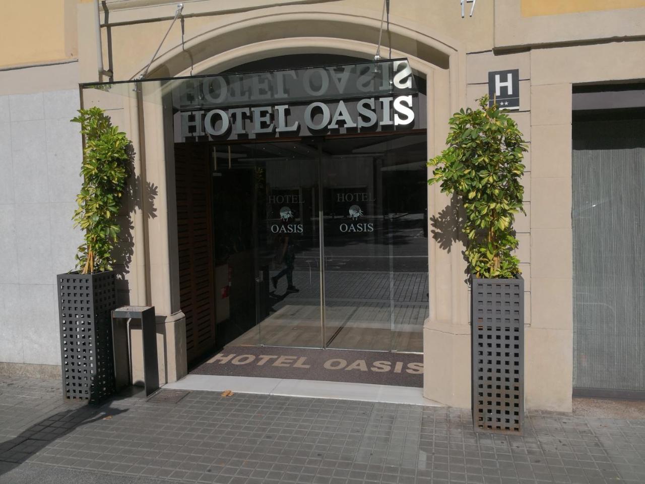 ברצלונה Hotel Oasis מראה חיצוני תמונה